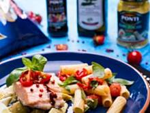 Fot. FlyPR, Pstrąg łososiowy na karczochach