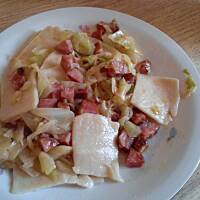 Łazanki z młodą kapustą