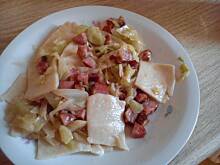 Fot. JuliettaPyszna, Łazanki z młodą kapustą