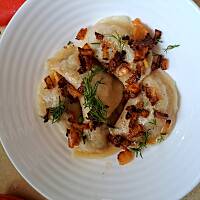 Pierogi z kapustą po gołąbkach 