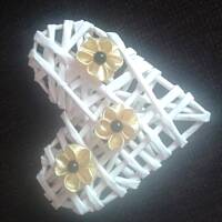 Świąteczne wyroby z papierowej wikliny