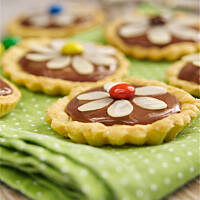 Mini mazurki czekoladowe