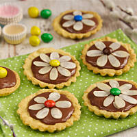 Mini mazurki czekoladowe