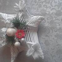 Świąteczne wyroby z papierowej wikliny