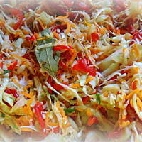 Sałatka z białej kapusty