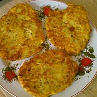 Placki ziemniaczane z kurczakiem