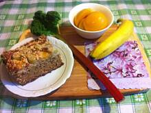 Fot. Lea2, Serowe ciasto pełnoziarniste z owocami