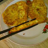 Placki ziemniaczane z kurczakiem