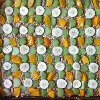 Serowe ciasto pełnoziarniste z owocami