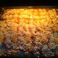 Serowe ciasto pełnoziarniste z owocami