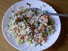 Fot. carolotta, surówka z brzuszków łososia z ryżem