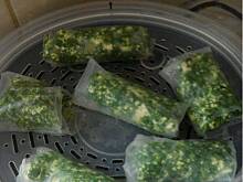 Fot. MarSo, Sajgonki szpinakowe w papierze ryżowym na parze PROSTE I PYSZNE