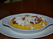 Fot. majolika, mamałyga/ polenta