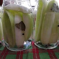 Ogórki na zime w sosie musztardowym Słodko kwaśne Pyszne