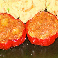 Krążki paprykowe z mięsem wg M&Ł