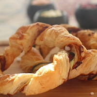 Precle z cukinią i szynką parmeńską