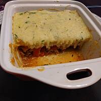 Zapiekanka gyros z piuree wg M&Ł