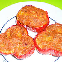 Krążki paprykowe z mięsem wg M&Ł