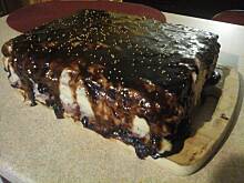 Fot. ewadra2, Sernik z masą budyniową i dżemem pycha!