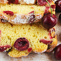 Ciasto biszkoptowe z czereśniami…