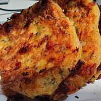 Placki z cukini i serka wiejskiego