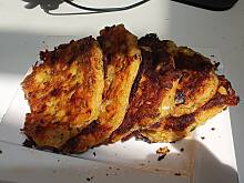 Fot. lukpecyn, Placki z cukini i serka wiejskiego