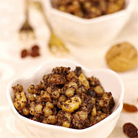 Kutia bakaliowa na śmietanie