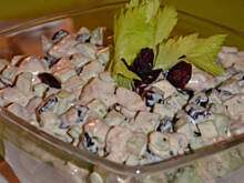 Fot. megii013, Sałatka z selerem naciowym i żurawiną