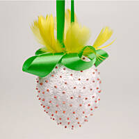 Jajko wielkanocna stokrotka