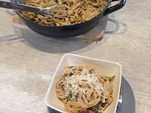 Fot. Piotr19, Kluski ze szpinakiem 