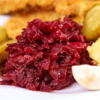 Buraczki tarte z wiśnią