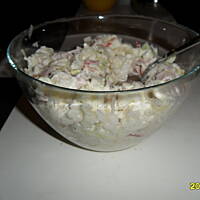 Sałatka z cykorii z chrzanem