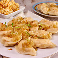 Pierogi ruskie z batatami