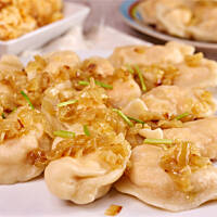 Pierogi ruskie z batatami