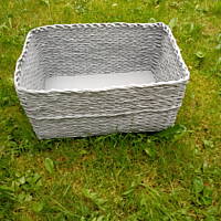 szkatułki i kuferki z wikliny papierowej