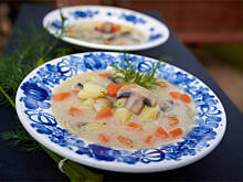 Fot. Wkn, Zupa pieczarkowa