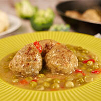 Klopsiki w prostym sosie