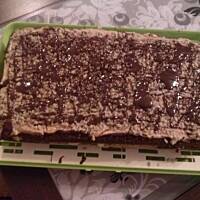 Ciasto z kremem ananasowym, słonecznikiem i kajmakiem