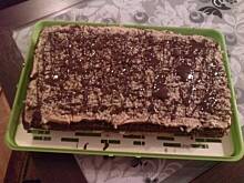 Fot. anika1230, Ciasto z kremem ananasowym, słonecznikiem i kajmakiem