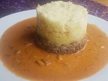 Fot. malinamarzenamalina1@wp.pl, Haggis neeps and tatties (haggis, rzepa(brukiew), ziemniaki