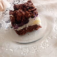 Kokosowiec z owocami