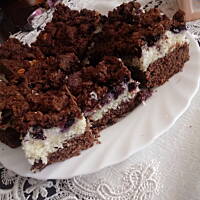 Kokosowiec z owocami