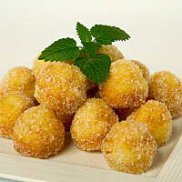 Cukrowe pączusie serowe