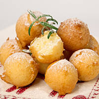 Mini pączusie serowe dla małych łasuchów