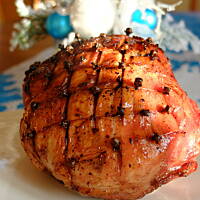 Świąteczna szynka glazurowana