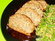 Fot. mariola2000, Pieczeń lub kotlety z mięsa i kaszy gryczanej z sosem grzybowym wg M&Ł