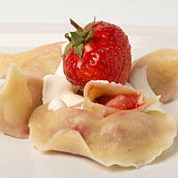 Pierogi, kluski, knedle owocowe