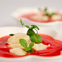 Kluseczki leniwe do zup owocowych