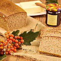 Chleb mieszany miodowy