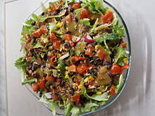 Fot. Klaudia83, SAŁATKA Z PRAŻONYMI ZIARNAMI